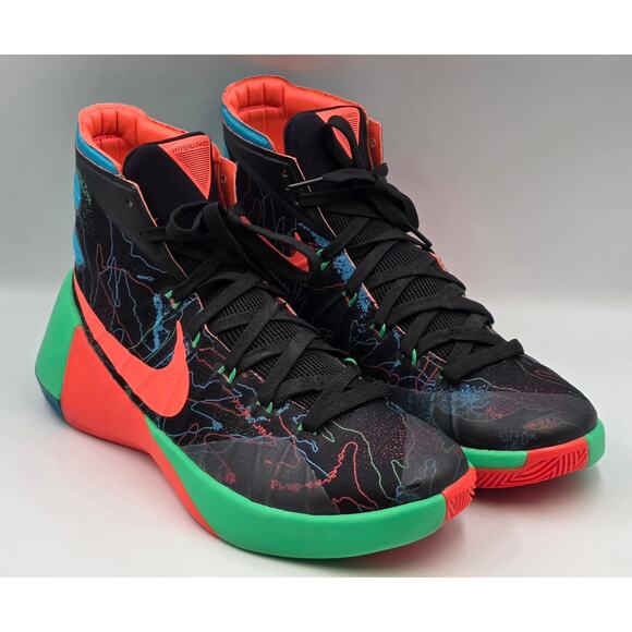 Nike Hyperdunk 2015 Multicolor Adult 8.5 Sneakers Basketball Shoes 749567-084 main image 9